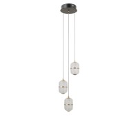LED пендел ITALUX PND-34375-3-BK ALANI