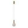 LED пендел ITALUX PND-34378-1S-HBR STRELA