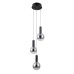LED пендел ITALUX PND-34378-3S-BK STRELA