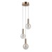 LED пендел ITALUX PND-34378-3S-HBR STRELA