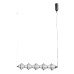 LED пендел ITALUX PND-34395-5-BK FUENTE