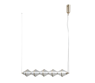LED пендел ITALUX PND-34395-5-HBR FUENTE