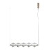 LED пендел ITALUX PND-34395-5-HBR FUENTE