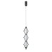 LED пендел ITALUX PND-34403-3V-BK SEVIL