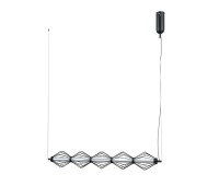 LED пендел ITALUX PND-34403-5-BK SEVIL