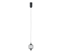 LED пендел ITALUX PND-34405-1-BK PEDRO