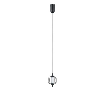 LED пендел ITALUX PND-34405-1-BK PEDRO