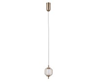 LED пендел ITALUX PND-34405-1-HBR PEDRO