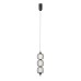 LED пендел ITALUX PND-34405-3V-BK PEDRO