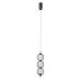 LED пендел ITALUX PND-34405-3V-BK PEDRO