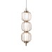 LED пендел ITALUX PND-34405-3V-HBR PEDRO