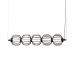 LED пендел ITALUX PND-34405-5-BK PEDRO