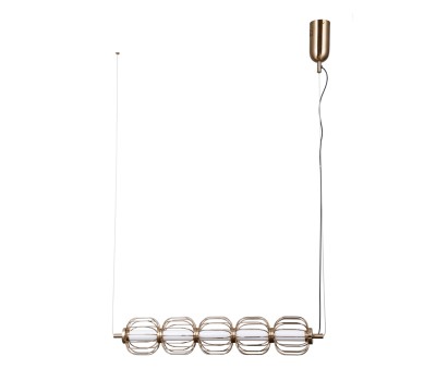 LED пендел ITALUX PND-34405-5-HBR PEDRO