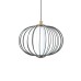 LED пендел ITALUX PND-344221-1-BK RABEL