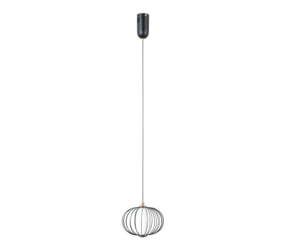 LED пендел ITALUX PND-344221-1-BK RABEL
