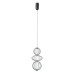 LED пендел ITALUX PND-344221-3V-BK RABEL