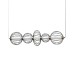 LED пендел ITALUX PND-344221-5-BK RABEL
