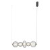 LED пендел ITALUX PND-344221-5-BK RABEL