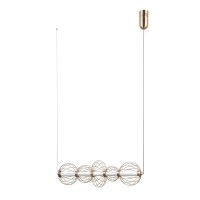LED пендел ITALUX PND-344221-5-HBR RABEL