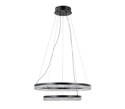 LED пендел ITALUX PND-34526-2L-BK BARLO LED пендел ITALUX PND-34526-2L-BK BARLO