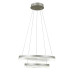 LED пендел ITALUX PND-34535-2L-SILV MORTE LED пендел ITALUX PND-34535-2L-SILV MORTE