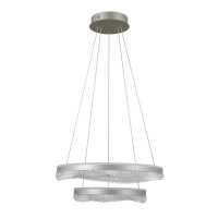LED пендел ITALUX PND-34535-2L-SILV MORTE LED пендел ITALUX PND-34535-2L-SILV MORTE