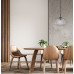 Пендел ITALUX PND-3644-1-BK-SG ANTITA
