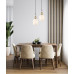 Пендел ITALUX PND-36573-1B-BK-WH BONATA