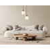 Пендел ITALUX PND-36573-1C-BK-WH BONATA
