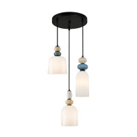 Пендел ITALUX PND-36573-3-BK-WH BONATA