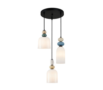 Пендел ITALUX PND-36573-3-BK-WH BONATA