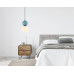 Пендел ITALUX PND-36603-1L-BK-BLU MASTAL