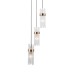 Пендел ITALUX PND-40760-3-BK-HBR TARASO