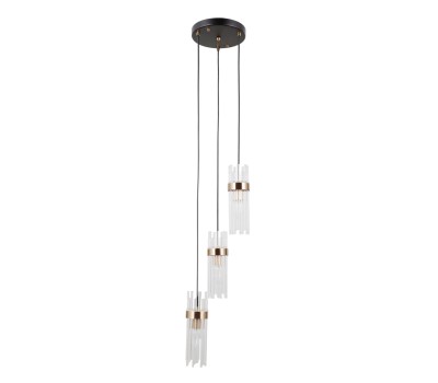 Пендел ITALUX PND-40760-3-BK-HBR TARASO