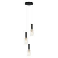 Пендел ITALUX PND-43309-3 BK+BR PEROLA