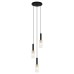 Пендел ITALUX PND-43363-3 BK+BR PEROLA