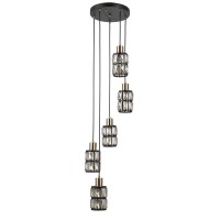 Пендел ITALUX PND-44236-5-BK-GD MENFI