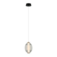 LED пендел ITALUX PND-45372-1-WH-CL RINOT