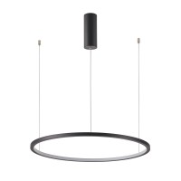 LED пендел ITALUX PND-56135B-080RPP-BK-3KS4K-TRDIMM VINOLA