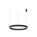 LED пендел ITALUX PND-56215-060RPP-BK-3KS4K-TRDIMM BRASCO DOWN