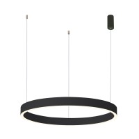LED пендел ITALUX PND-56215-080RPP-BK-3KS4K-TRDIMM BRASCO DOWN