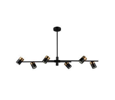 Пендел ITALUX PND-58892-6-BK-BRO ELICE