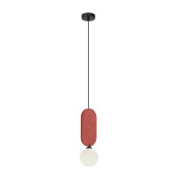 Пендел ITALUX PND-59815-1-RED LORENZO