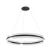 LED пендел ITALUX PND-62738-53W-3K-BK-GD FARIS