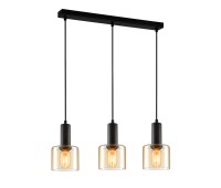ITALUX PND-65342-3-BK+AMB SANTIA