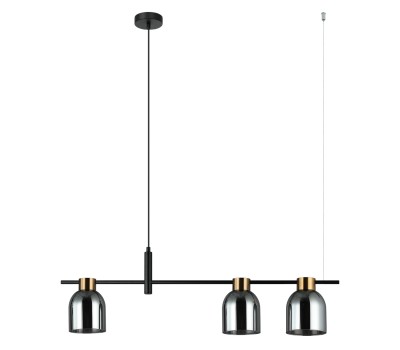 Пендел ITALUX PND-66892-3-BK-SG SERVIO