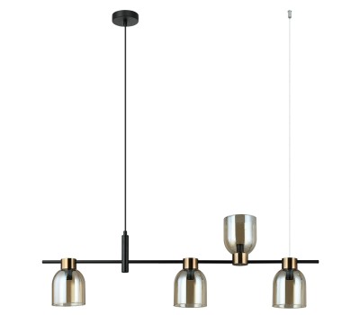 Пендел ITALUX PND-66892-4-BK-AMB SERVIO