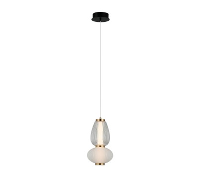 LED пендел ITALUX PND-74937-2-BK GASTEL