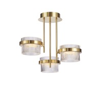 LED пендел ITALUX PND-77362-3-24W-GD TIARA
