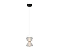 LED пендел ITALUX PND-83949-1-BK TICA